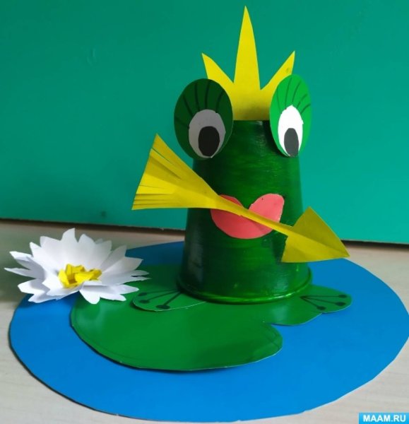 Поделка Царевна лягушка