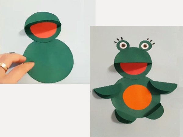 Аппликация из кругов