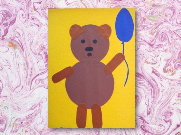 Аппликация на свободную тему