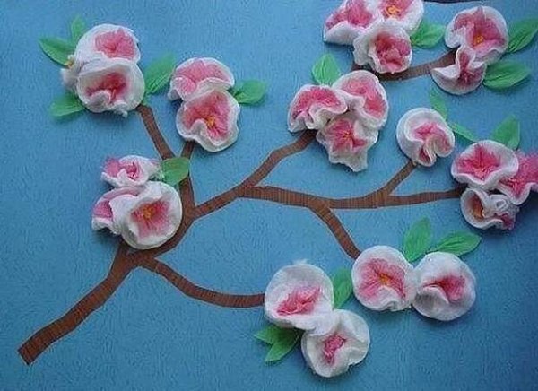 Аппликация Весна