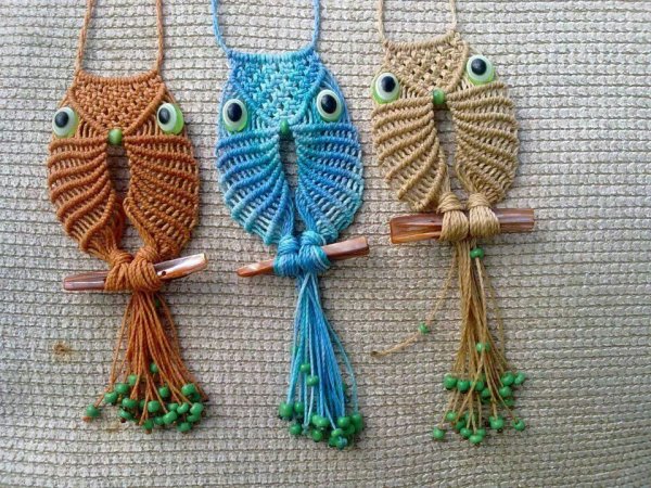 Макраме игрушки