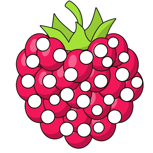 Пластилиновые заплатки ягоды