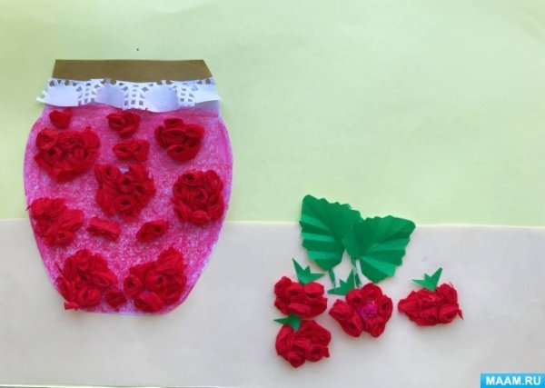 Поделка малиновое варенье