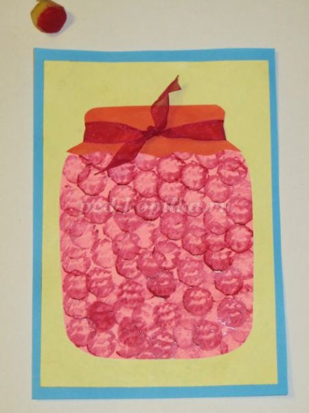 Аппликация продукты питания