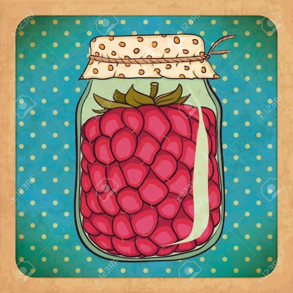 Аппликация банка с Компотом