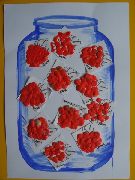 Рисование в старшей группе на тему ягоды