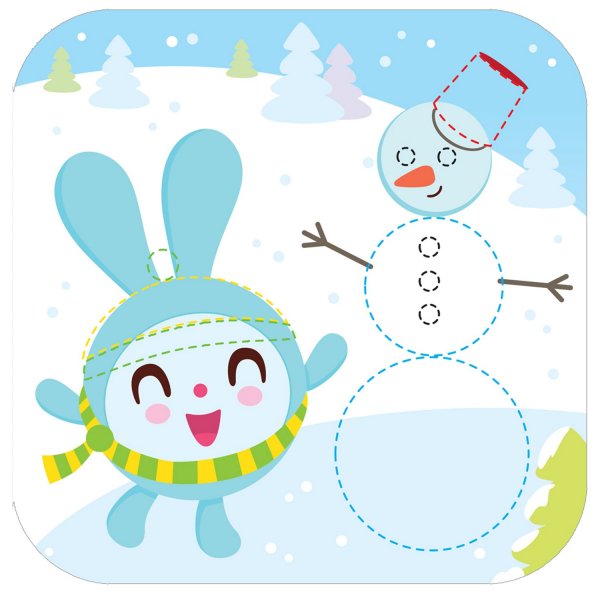 Рисуем пальчиками Малышарики