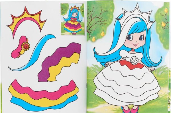 Аппликации для девочек 4 лет