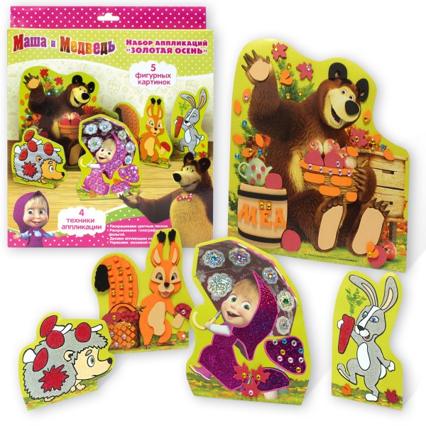 Маша и медведь набор для творчества