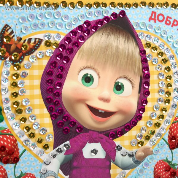 Аппликация Маша