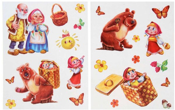 Сказка Маша и медведь герои для театра