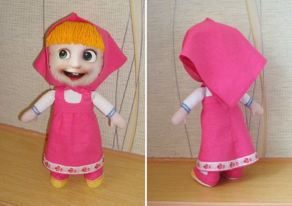 Костюм Маши из мультфильма Маша и медведь