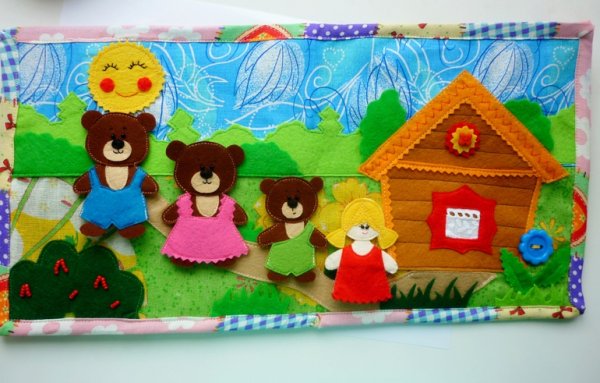 Книжка театр из фетра