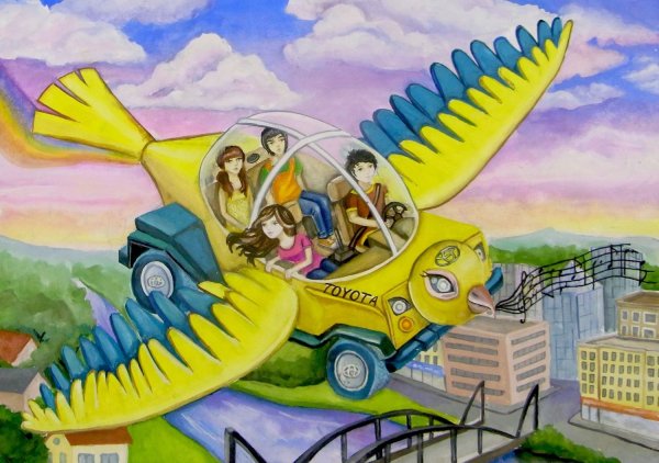 Машина будущего для детей