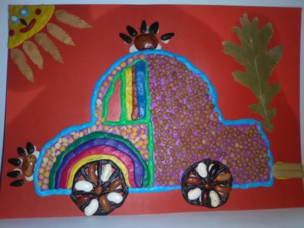 Поделка транспорт