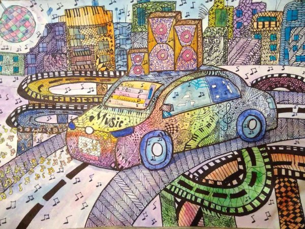 Тойота автомобиль мечты конкурс рисунки