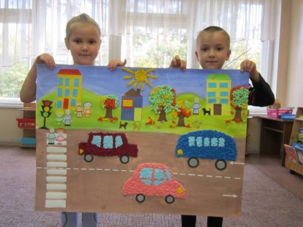 Поделка безопасность дорожного движения