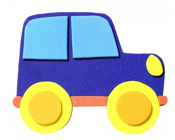 Аппликации для детей машинки