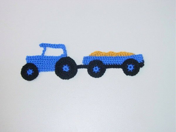 Вязание крючком аппликаций для мальчика