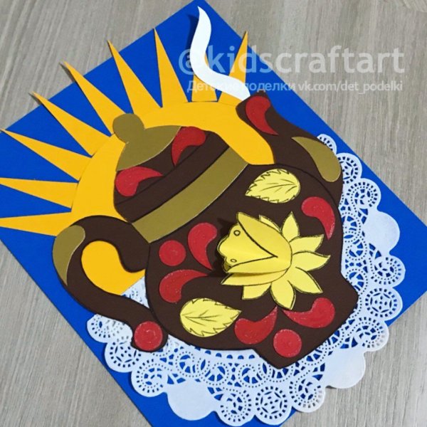 Поделки на Масленицу для детей