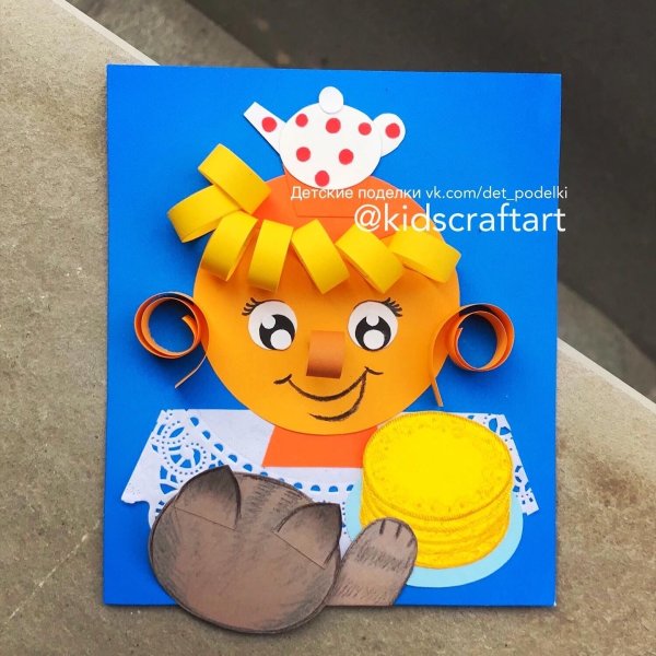 Поделки на Масленицу для детей