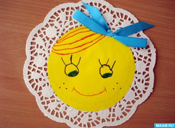 Аппликация на тему Масленица