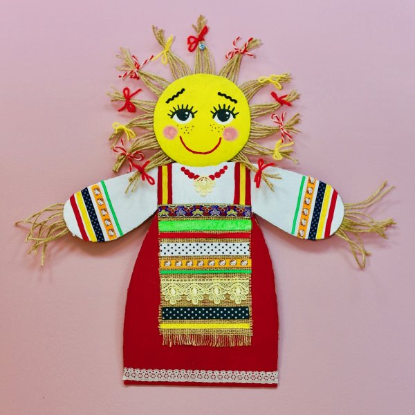 Сувенирная кукла Масленица