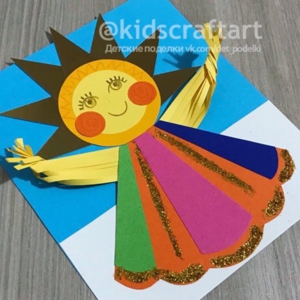 Аппликация Масленица