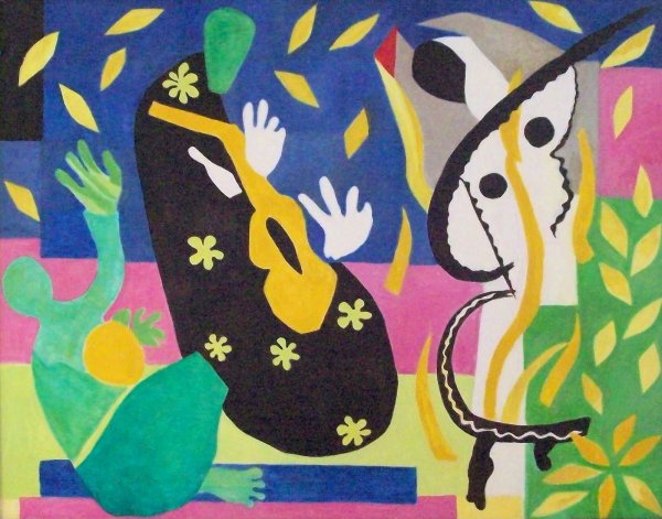 Анри Матисс коллажи