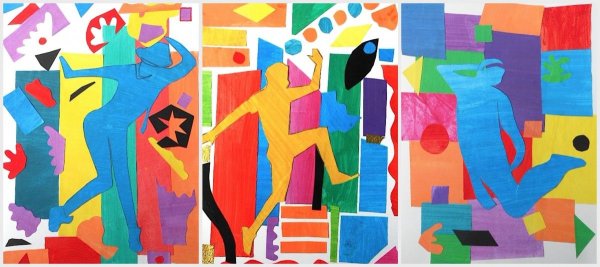 Анри Матисс коллажи