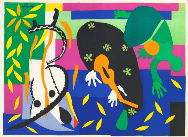 Анри Матисс аппликации