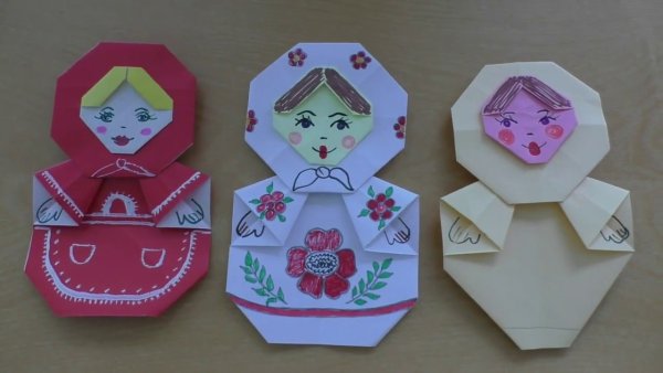 Конструирование Матрешка