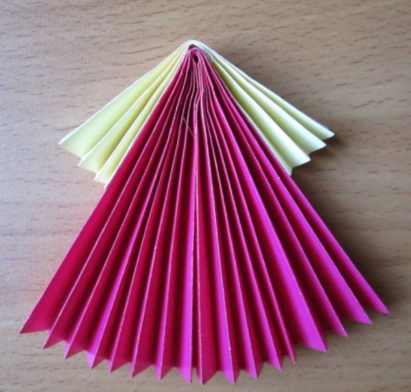 Игрушки из гармошки бумажные