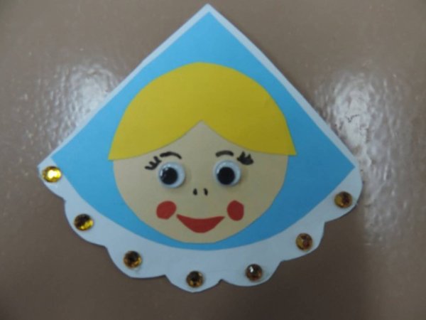 Поделка Матрешка из бумаги