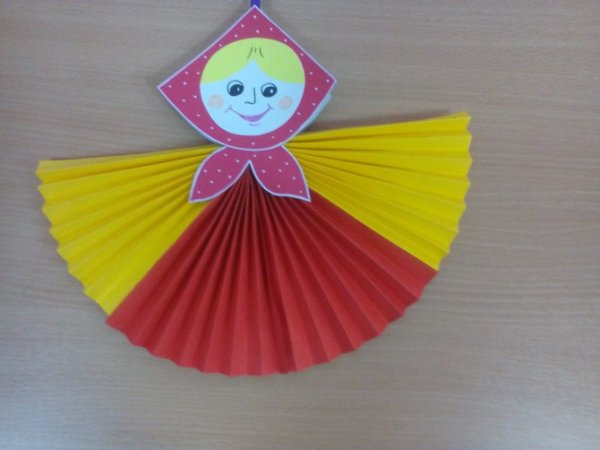 Куколки из гармошки