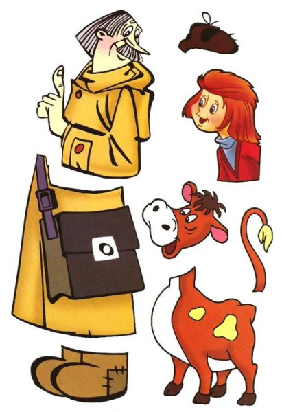 Фигурки для театра Простоквашино