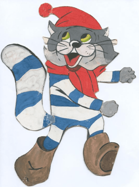 Рисунок кота Матроскина