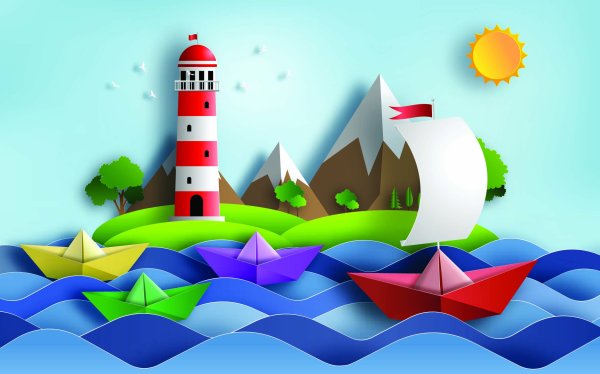 Кораблик и Маяк