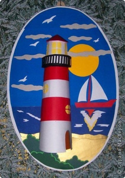 Маяк аппликация