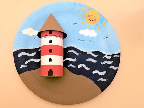 Маяк своими руками поделка