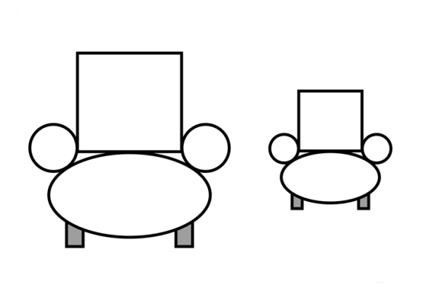 Аппликация мебель