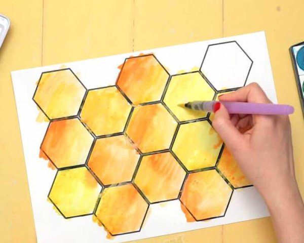 Соты пчелиные своими руками поделка