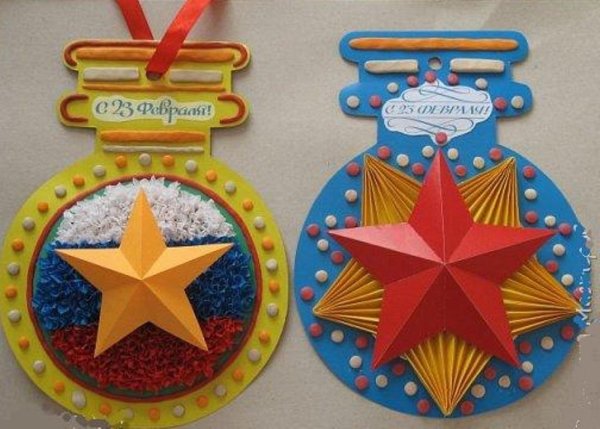 Поделки папам на 23 февраля