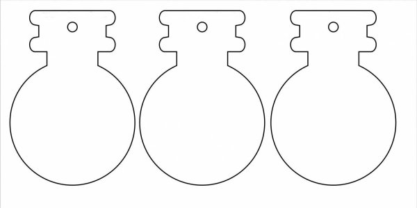 Трафарет медали на 23 февраля