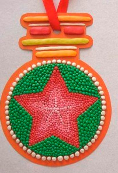 Медалей на 23 февраля пластилин