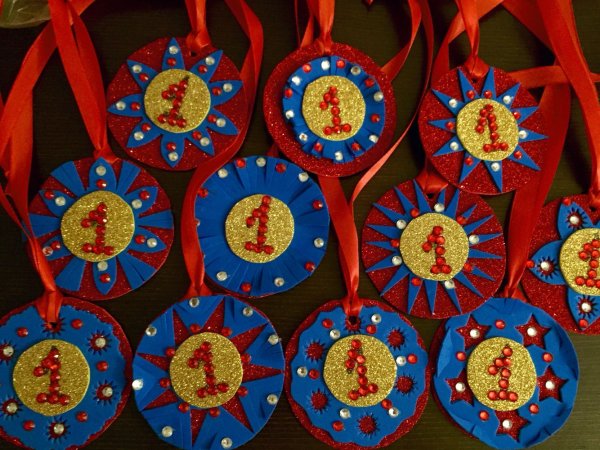 Медаль детская поделка в детском саду