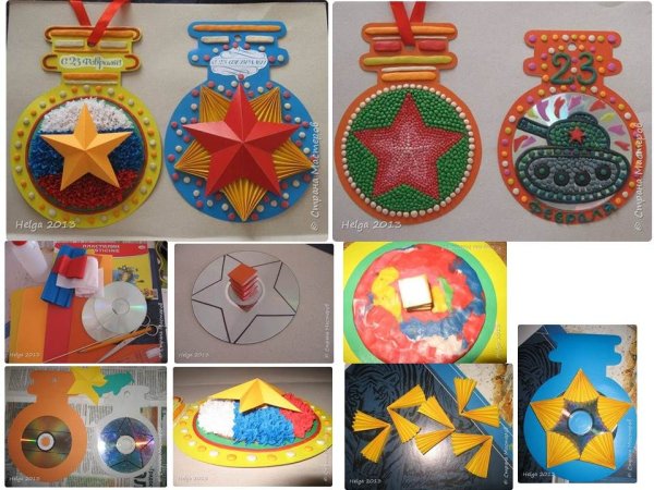 Поделки на 23 февраля