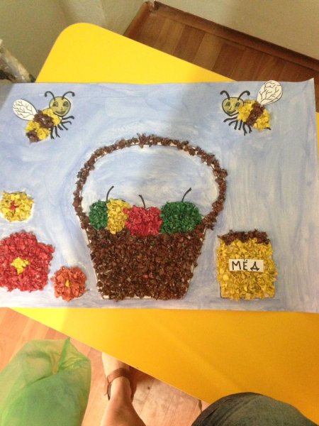 Медовый спас поделки в детском саду