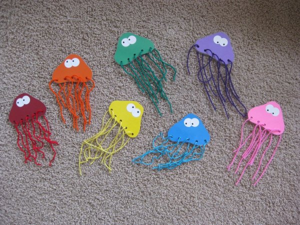 Поделка морские обитатели