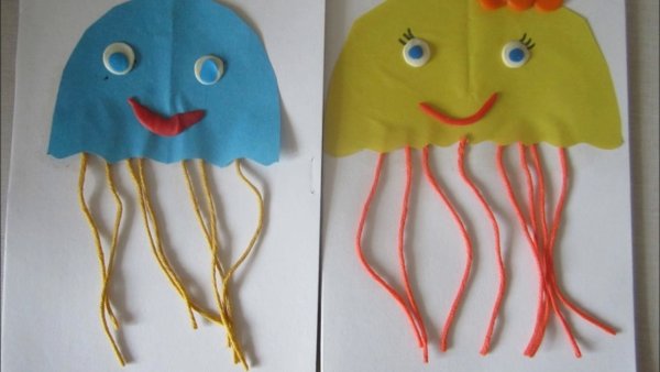 Медуза поделка для детей